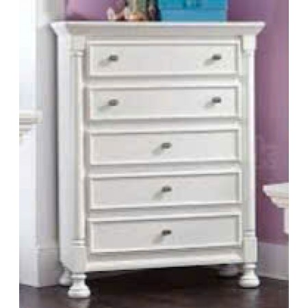 Kaslyn : Tủ 5 Ngăn Kéo Đứng + Chân Tủ Tiện 